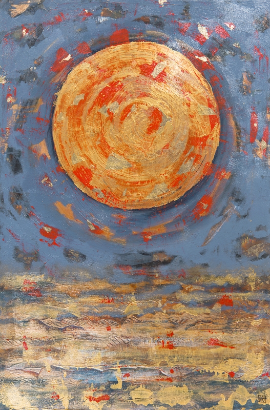 Mars Rising by artist Melissa Wen Mitchell